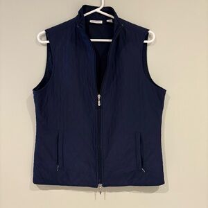 Ashworth Dark Blue Sleeveless Vest Med
